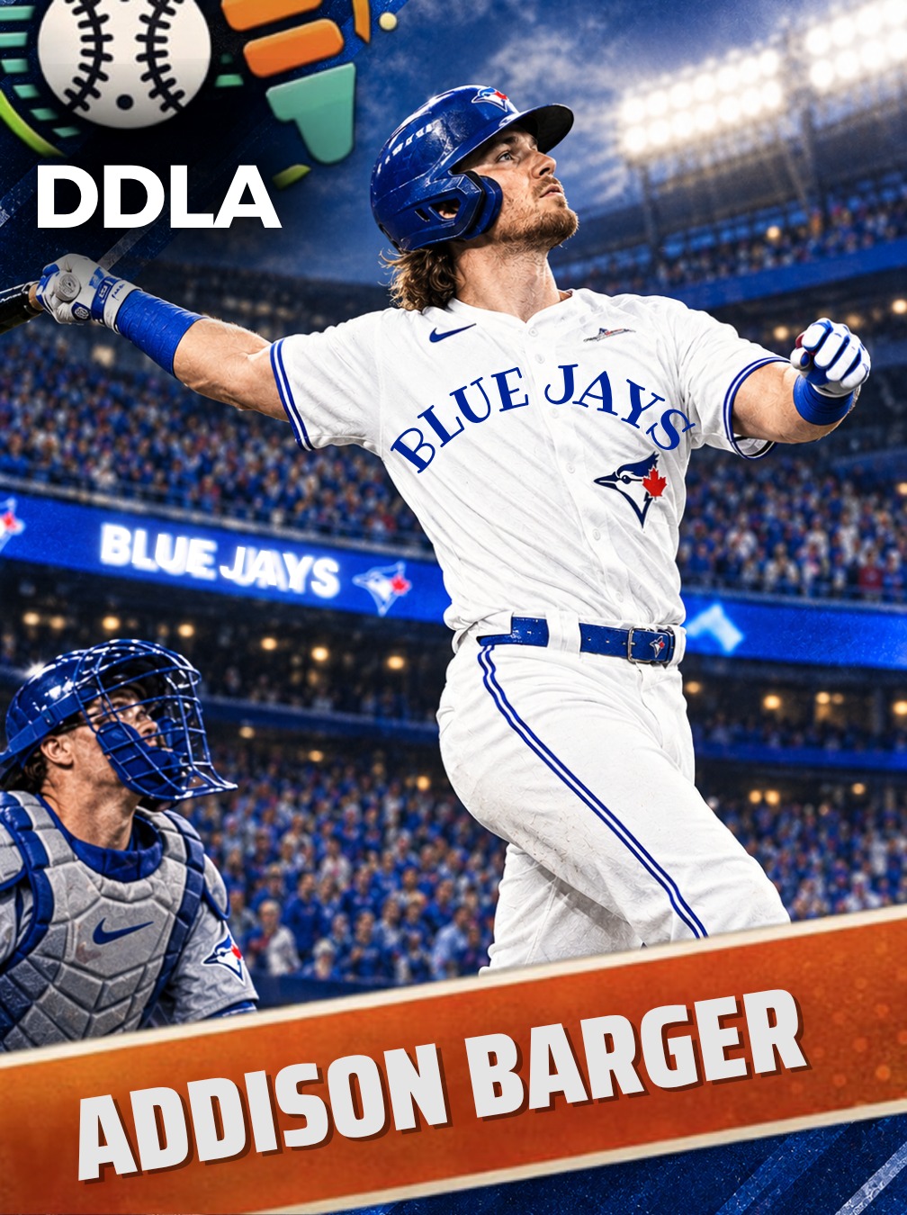 Addison Barger training at DDLA Sports Farm